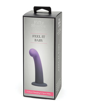 Fifty Shades Of Grey Feel It Baby Colour Changing G-spot Dildo