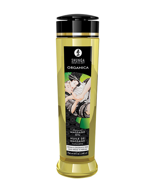 Shunga Organica Kissable Massage Oil - 8 Oz