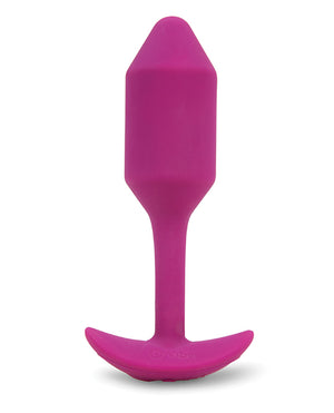 B-vibe Vibrating Weighted Snug Plug Xl