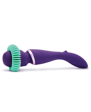 We-vibe Vibrating Wand W/two Attachments - Purple