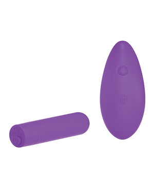 Fantasy For Her Rechargeable Remote Control Bullet - Purple