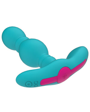 Femme Funn Vibrating Butt Plug - Turquoise