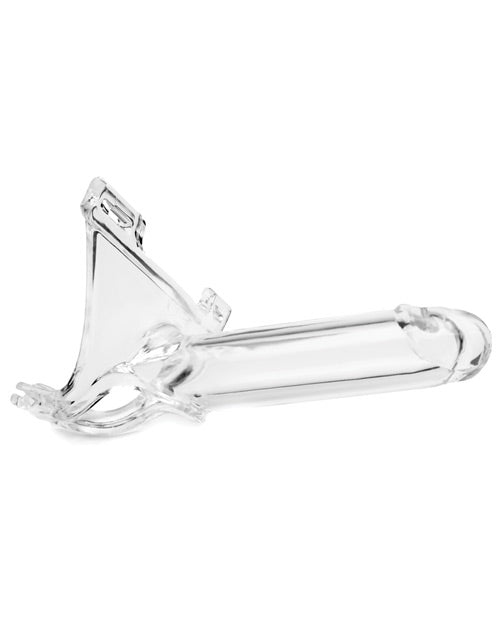 Perfect Fit Zoro Knight Hollow Strap-on - Clear