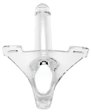 Perfect Fit Zoro Knight Hollow Strap-on - Clear