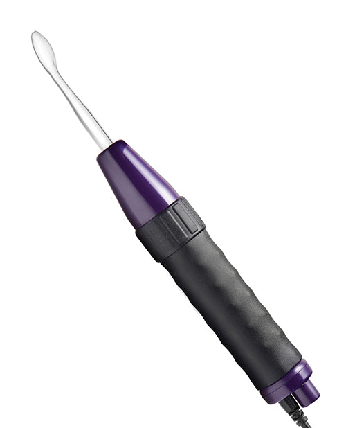 Zeus Electrosex Deluxe Edition Twilight Violet Wand W/5 Attachments