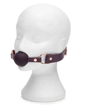 Fifty Shades Cherished Collection Leather Ball Gag