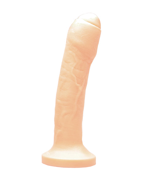 Tantus 6.4" Uncut #2 Dildo Dual Density - Cream