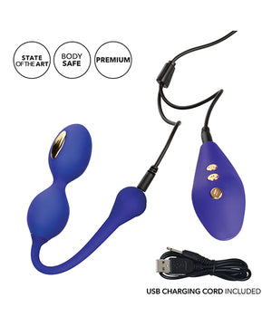 Impulse Intimate Estim Remote Dual Kegel Exerciser - Blue