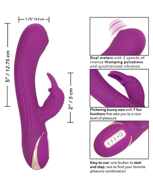 Jack Rabbit Signature Silicone Thumping Rabbit - Purple