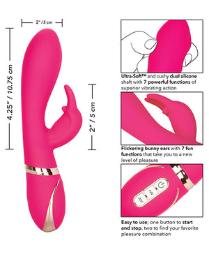 Jack Rabbit Signature Silicone Ultra Soft Rabbit - Pink