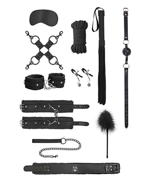 Shots Ouch Intermediate Bondage Kit - Black