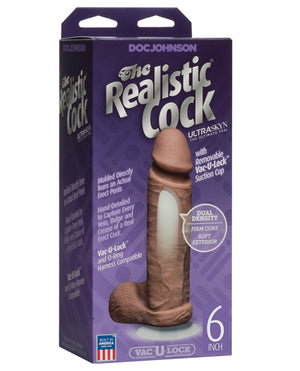 Realistic Ultraskyn Cock W/balls