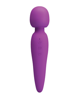 Pretty Love Meredith Premium Liquid Silicone Wand - Purple