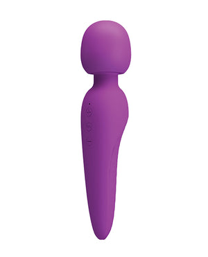 Pretty Love Meredith Premium Liquid Silicone Wand - Purple