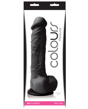 Colours Pleasures Silicone Dildo W/suction Cup