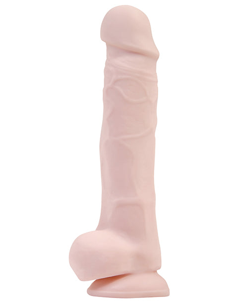 Adam & Eve Adam's Rechargeable Realistic Vibrating Dildo-flesh