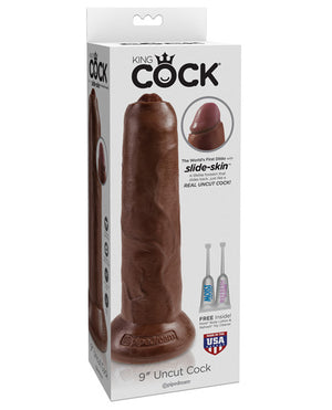 "King Cock 9"" Uncut Dildo"