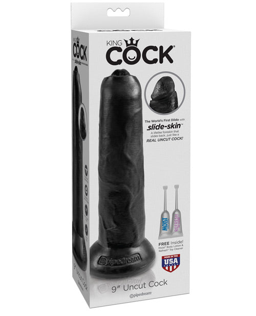 "King Cock 9"" Uncut Dildo"