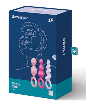 Satisfyer Plug Set Of 3 - Black