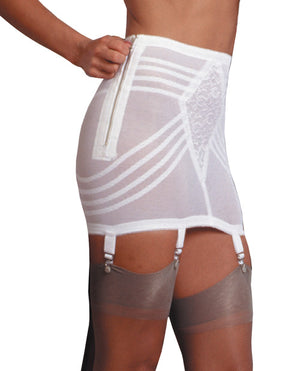 Rago Shapewear Zippered Open Bottom Girdle