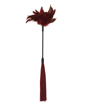 Sex & Mischief Enchanted Feather Tickler - Black