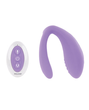 Evolved Petite Tickler Mini Vibe W/remote - Purple