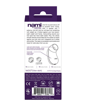 Vedo Nami Rechargeable Sonic Vibe