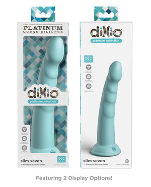 Dillio Platinum 7" Slim Seven Silicone Dildo