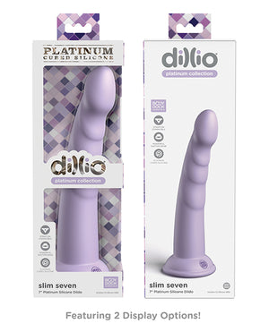 Dillio Platinum 7" Slim Seven Silicone Dildo