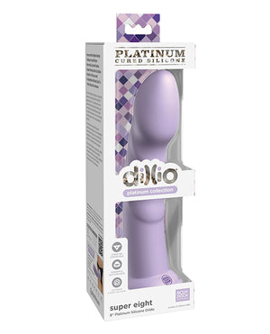 Dillio Platinum 8" Super Eight Silicone Dildo