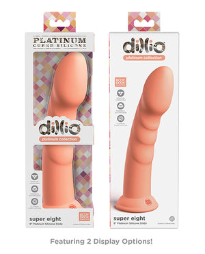 Dillio Platinum 8" Super Eight Silicone Dildo