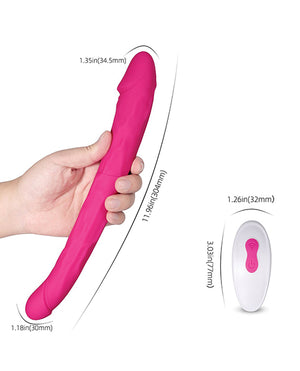 Sappho 12 inch Vibrating Double Ended Dildo