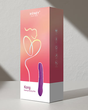 Kong 6" Rotating Vibrating Dildo