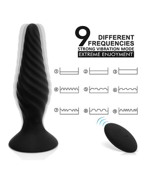 Idris Vibrating Anal Plug Set