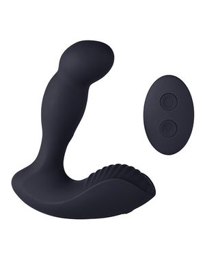 Quinn Anal Vibrator Prostate Massager With Remote Controller - Black