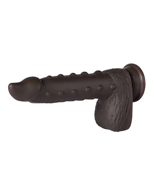 Alger 8" Thrusting Dildo - Black