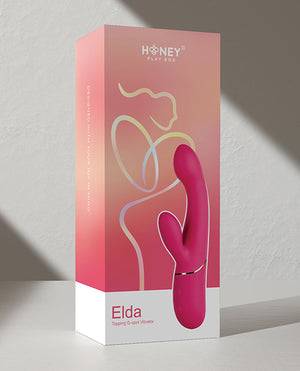 Elda G Spot Vibrator & Rubbing Clit Stimulator - Pink