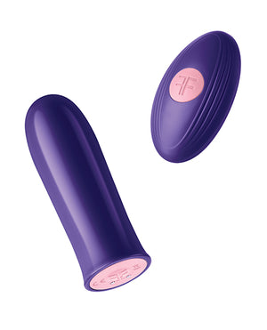 Femme Funn Versa Bullet W/plug Sleeve - Dark Purple