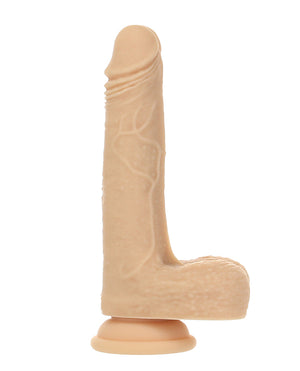 Naked Addiction The Freak 7.5" Rotating & Thrusting Vibrating Dong - Ivory