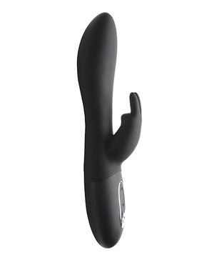 Curve Toys Power Bunnies Dizzy Rotating Vibrator W/rotating Beads - Black