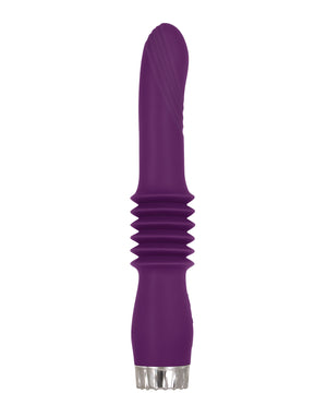 Adam & Eve Deep Love Thrusting Wand - Purple