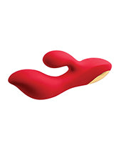 Adam & Eve Eve's Big & Curvy G Dual Stimulating Vibe - Red/gold