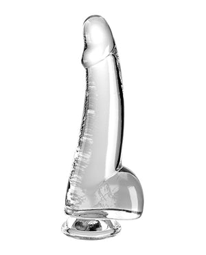 King Cock Clear Cock W/balls