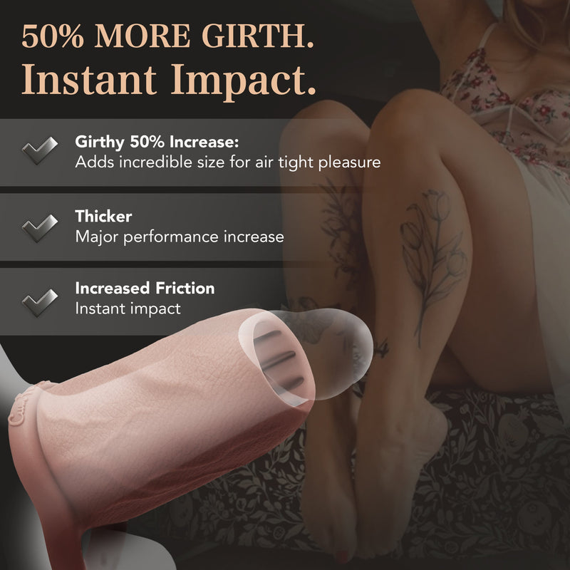 Pleasure Sleeves - Penis Sleeve Core S 50% Increase Girth Enhancer