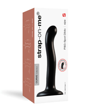 Strap On Me Silicone P&g Spot Dildo - Black