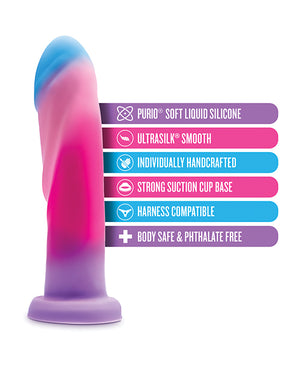 Blush Avant Borealis Dreams Silicone Dildo - Cotton Candy