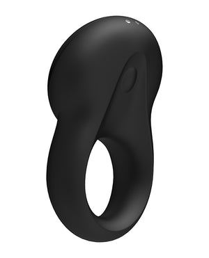 Satisfyer Signet Ring W/bluetooth App - Blue