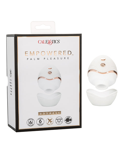 Empowered Palm Pleasure Goddess - White