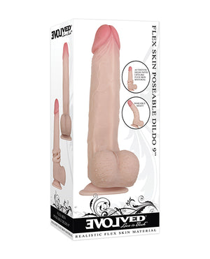 Evolved Flexskin Poseable Dildo 9"