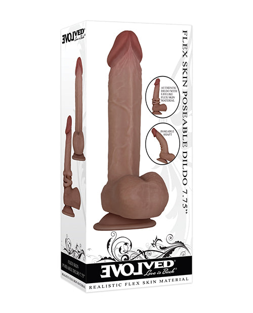 Evolved Flexskin Poseable Dildo 7.75"